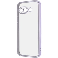Google Pixel 9a用 精密設計 カメラ保護 衝撃吸収 バンパー メタリック TPUソフトケース ラベンダー RT-GP9APFC2/LDM