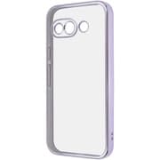 Google Pixel 9a用 精密設計 カメラ保護 衝撃吸収 バンパー メタリック TPUソフトケース ラベンダー RT-GP9APFC2/LDM