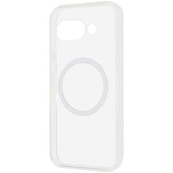 Google Pixel 9a用 マグネットアクセサリー対応 衝撃吸収 バンパー ハイブリッドケース クリア RT-GP9AMG2/CM