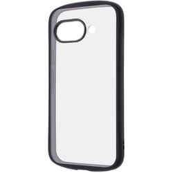 Google Pixel 9a用 Puffull 耐衝撃 バンパー ハイブリッドケース ブラック RT-GP9ACMD1/B