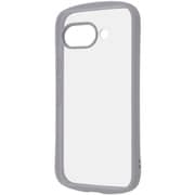 Google Pixel 9a用 Puffull 耐衝撃 バンパー ハイブリッドケース グレー RT-GP9ACMD1/GR