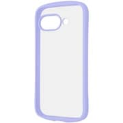 Google Pixel 9a用 Puffull 耐衝撃 バンパー ハイブリッドケース ペールブルー RT-GP9ACMD1/PA