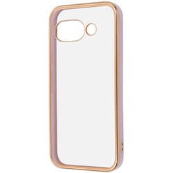 Google Pixel 9a用 LUSTANT 衝撃吸収 バンパー キラキラ メタリック カラフル ハイブリッドケース ラベンダー_ゴールド IN-GP9ACC17/LDGD
