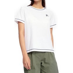 接触冷感 ロゴTシャツ レディース カットソー ブランエーグル（003） Lサイズ ZTFBF60
