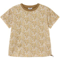 リバティプリント Tシャツ レディース カットソー ピーナッツ プリント（001） Lサイズ ZTFBH94