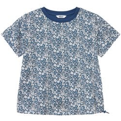 リバティプリント Tシャツ レディース カットソー マレ プリント（003） Sサイズ ZTFBH94