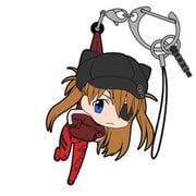 EVANGELION つままれ ストラップ 式波・アスカ・ラングレー ジャージ Ver.