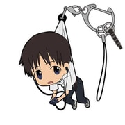 EVANGELION つままれ ストラップ 碇シンジ 制服 Ver.