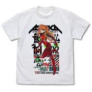 EVANGELION フルカラーTシャツ 式波・アスカ・ラングレー WHITE XLサイズ
