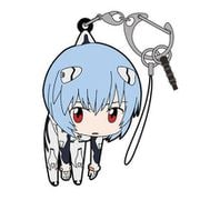 EVANGELION つままれ ストラップ 綾波レイ