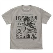 EVANGELION Tシャツ 真希波・マリ・イラストリアス LIGHT GRAY Lサイズ