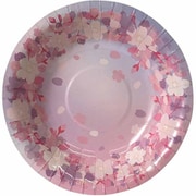 ペーパーボウル 桜柄 直径19cm×高さ4cm 7枚 ピンク