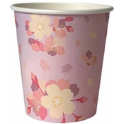 ペーパーカップ 桜柄A 205ml 口径7cm×高さ17cm 18個 ピンク