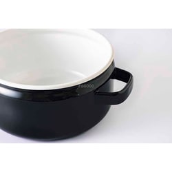 両手鍋 20cm 鉄黒 匠（TAKUMI）シリーズ TKM-20W BK