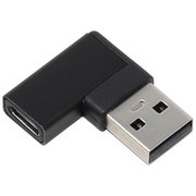 USBアダプタ Aオス - Cメス 右L型 10Gbps U32AC-RFAD