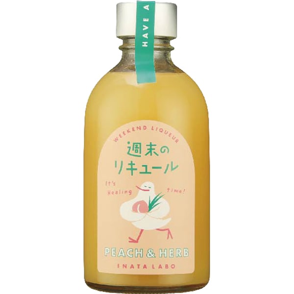週末のリキュール PEACH＆HERB 8度 300ml [リキュール]