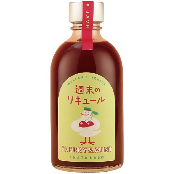 週末のリキュール CHERRY＆MINT 8度 300ml [リキュール]