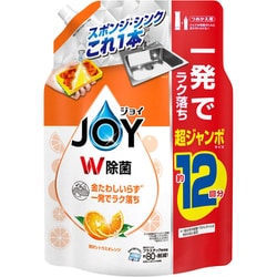 ジョイ W除菌 贅沢シトラスオレンジの香り 詰め替え 超ジャンボ 1550ml [食器用洗剤]