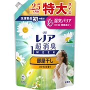 レノア 超消臭1WEEK 部屋干し おひさまの香り 詰め替え 特大 770ml [柔軟剤]