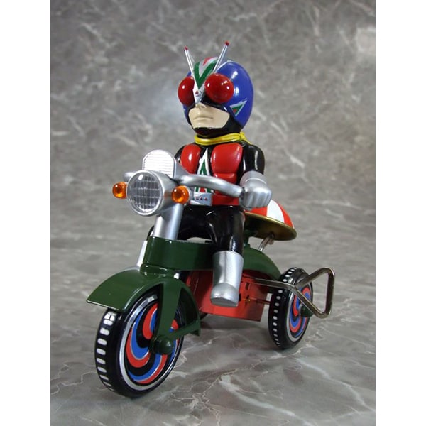 EX三輪車 仮面ライダーV3 ライダーマン　Bタイプ [塗装済可動フィギュア 全高約135mm]
