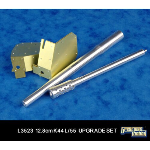 L3523T 1/35 WWII ドイツ 12.8cm 砲 K44 L/55用 グレードアップパーツセット [プラモデル用パーツ]