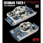 RFM5141 1/35 タイガーI 用 フルインテリアキット 極初期/前期/中期/後期 4 in 1 [組立式プラスチックモデル]
