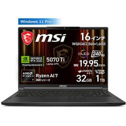 ヨドバシ.com - MSI エムエスアイ ゲーミングノートPC/Stealth