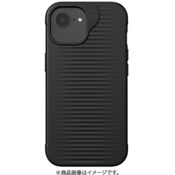 Luxe Black iPhone 16e/15/14/13用 軽量 ワイヤレス充電対応 スマホケース 2年保証 702318184