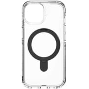 Santa Cruz Snap Ring Stand Black iPhone 16e/15/14/13用 MagSafe対応 クリア スマホケース 2年保証 702318265