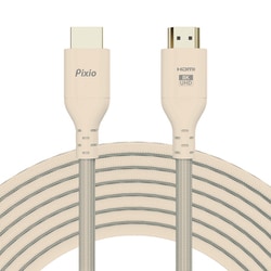HDMIケーブル HDMI2.1 ウルトラハイスピード 2m 8K60Hz/4K120Hz HDR Ultra High Speed HDMI Cable 認証品 ベージュ PXH212BBE-O
