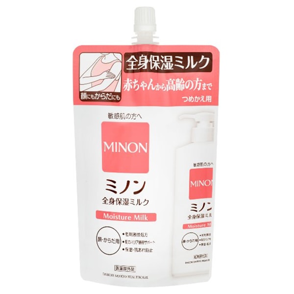 ミノン 全身保湿ミルク 詰め替え 320ml