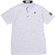 ゴルフシャツ メンズ VICHY チェック半袖シャツ Mサイズ グレー LG5SHS01M GY00 M