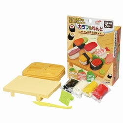 7367 カラフルねんど おすしにぎろうセット