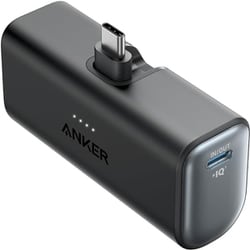 Anker Nano Power Bank （22.5W, Built-In USB-C Connector） USB-C端子一体型 超小型 モバイルバッテリー 5000mAh ブラック A1653N11