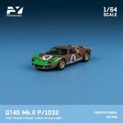 FY64089 1/64 GT40 Mk.II P1032 “Holman&Moody” LeMans 24 Hours 1966 #4 Brown [ダイキャストミニカー]