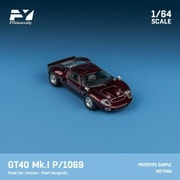 FY64094 1/64 GT40 Mk.I P1069 Boliangdi wine red Road Car Version [ダイキャストミニカー]