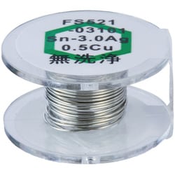 FS521-03101 [HEXSOL鉛フリーはんだ 線径0.3mm 長さ1m]
