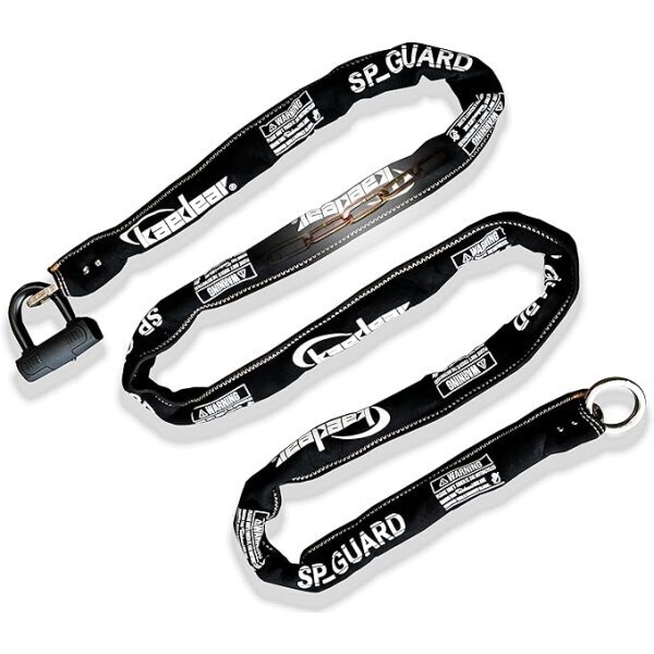 SP-GUARD チェーン パッドロック 3000mm KDR-LK2-3000