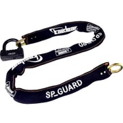SP-GUARD チェーン パッドロック 1500mm KDR-LK2S-1500