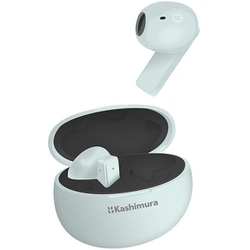 完全ワイヤレスイヤホン Bluetooth対応 パステルブルー BL-131