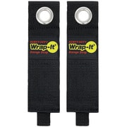 102-30BX [超強力 フック用収納ストラップ 13インチ 2個入 ブラック]