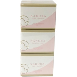京都小町 桜エイジングケアクリーム 50g×3個セット [フェイスクリーム]
