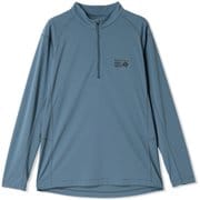 エステロロングスリーブジップT ユニセックス カットソー Adriatic Blue(444) Lサイズ OE1408