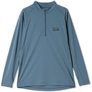 エステロロングスリーブジップT ユニセックス カットソー Adriatic Blue(444) Lサイズ OE1408