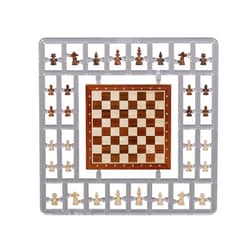 プリプラ フィギュアの遊び チェス 木目Ver. [組立式プラスチックモデル]