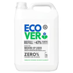エコベール ゼロ 食器用洗剤 詰め替え用 5000ml 大容量 業務用 無香料 無着色 肌に優しい 植物由来