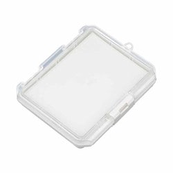 推し活 収納クッション付 コレクションケース 浅型 155A ホワイト