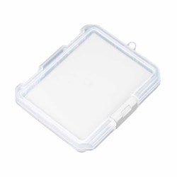 推し活 収納クッション付 コレクションケース 浅型 155A クリア
