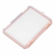 推し活 収納クッション付 コレクションケース 浅型 230A コーラル