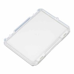 推し活 収納クッション付 コレクションケース 浅型 230A ホワイト